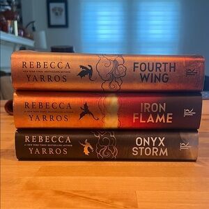 Fourth Wing, Iron Flame, Onyx Storm Book Set